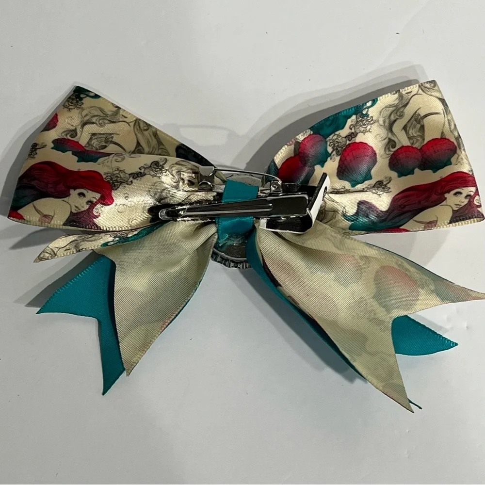 Disney Ariel Multicolor Bow with Bag EUC